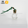 hot sale apple shaped hanging car perfume bottle